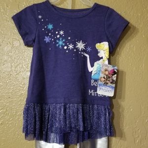 Girls Frozen 2 piece Set 4t